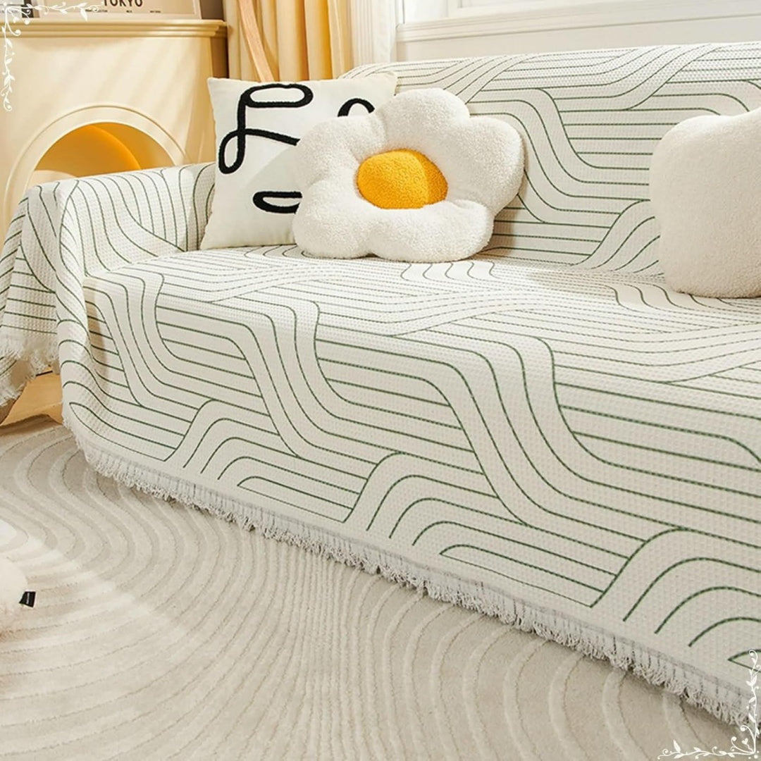 Seduta imbottita Fodere Divani Divano Angolare Motivo bianco