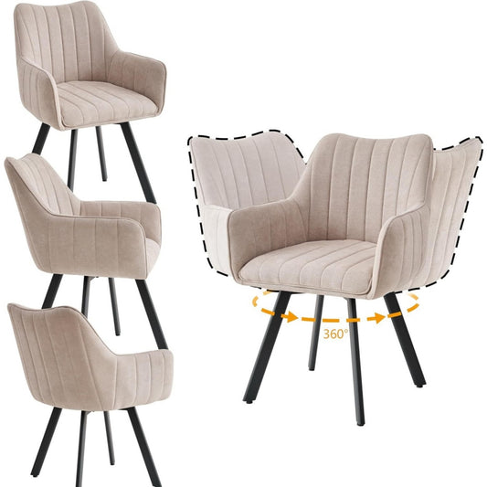 Arredo per soggiorno beige regolabile con braccioli