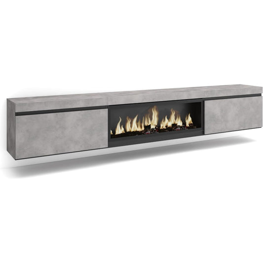 con illuminazione LED console porta tv