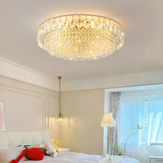 Lampade a sospensione con illuminazione LED oro