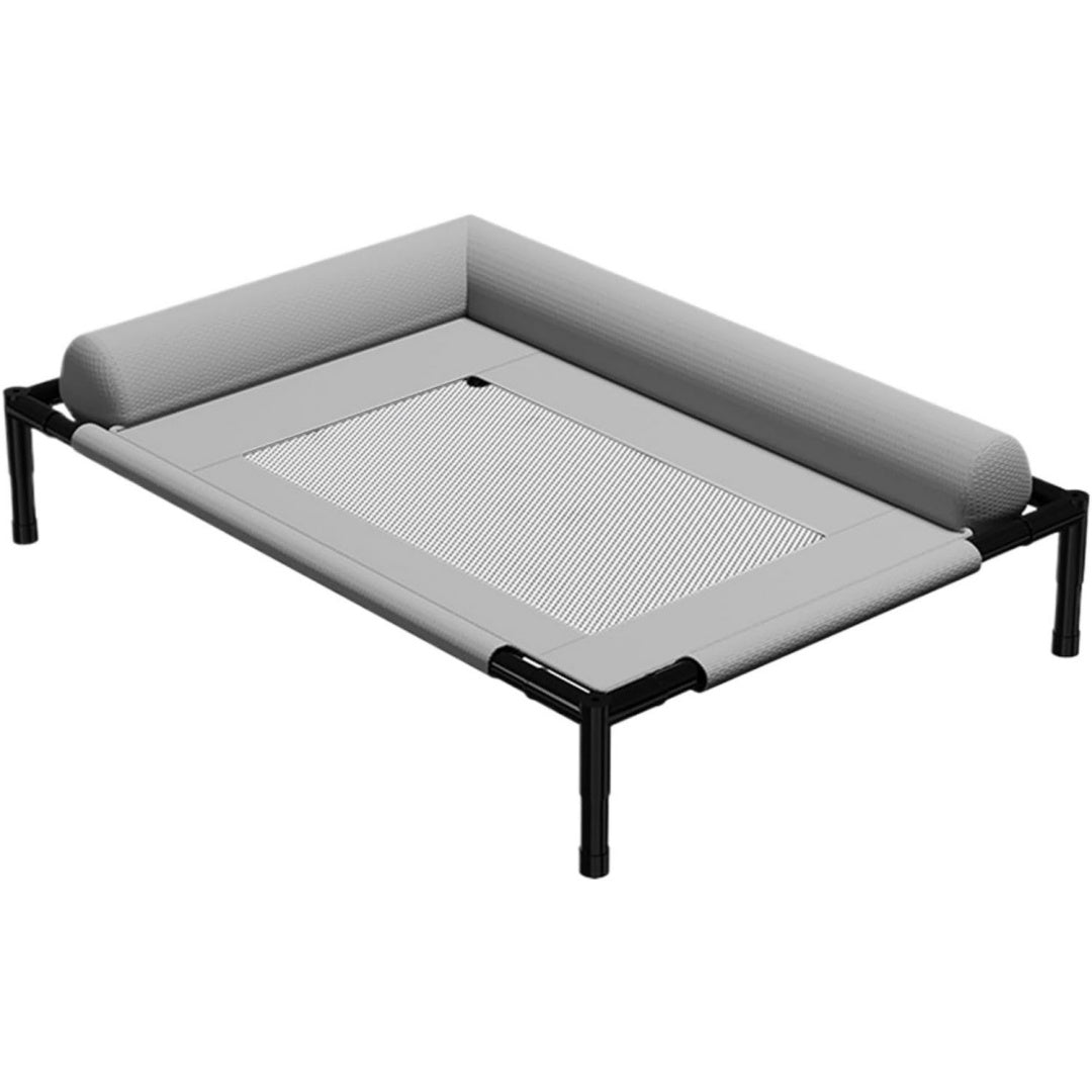 Arredo per soggiorno Cuccia Rialzata Cani Cani Elevato grigio